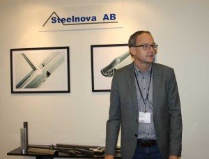 Jörgen Åberg är anställd vid Vaggerydsföretaget Steelnova. 