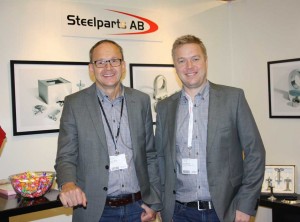  Jörgen och Johan har ett företag ihop, Steelparts i Vaggeryd.