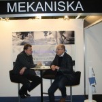 Göran Kronholm vid  Skillingarydsföretaget Anderssons Mekaniska fick besök av näringslivschefen Karl-Gunnar Carlsson.