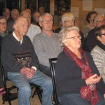 Publiken lyssnade intresserat