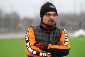 Johan Adelstål, tränare i Dannäs/Hånger. Foto: Tero Väisänen