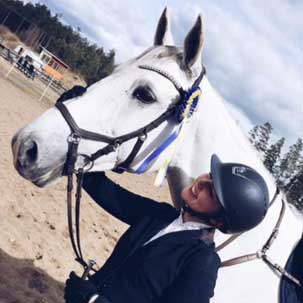 Louise och Abegail. Foto Jessica Radetic