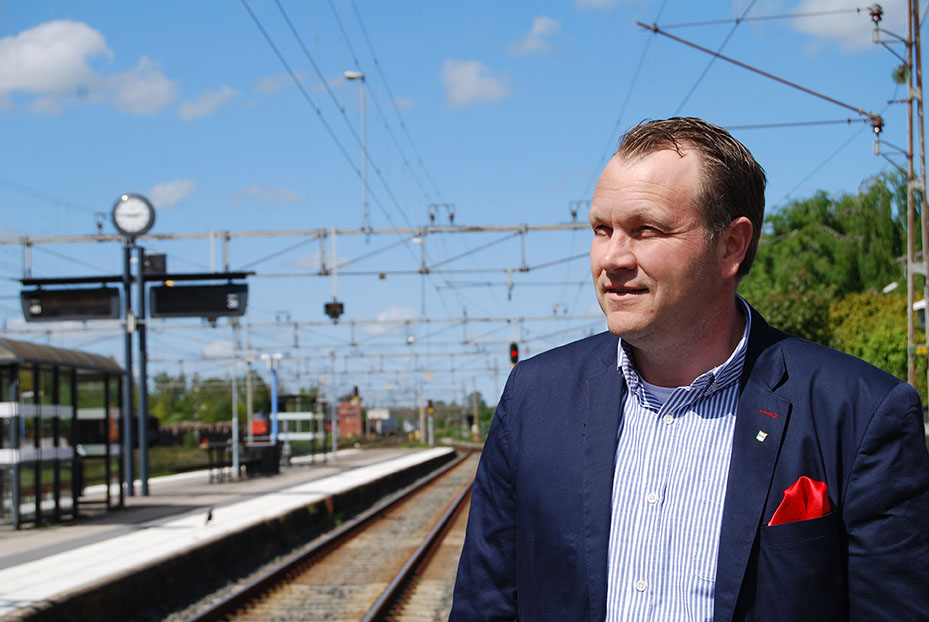 – En spårvagn från centrum till Bredasten är en möjlighet, säger Mikael Karlsson.