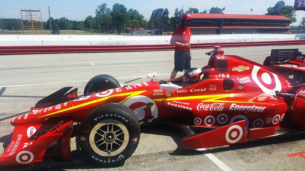 Felix Rosenqvist genomförde ett lyckat första test i Verizon IndyCar Series