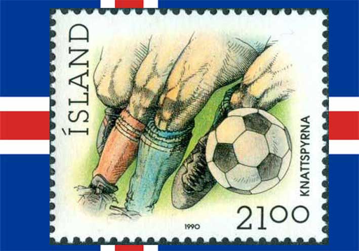 island-frimarke-fotboll-1990-160703