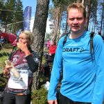 Nöjda med dagen var BSOK-duon Åsa Wadensjö Leo och Mats Nylund. Åsa är uppe på andra plats och Mats leder sin klass.