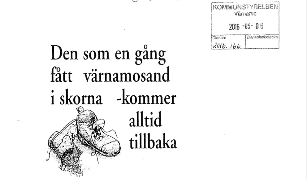 Göran Bergwalls medborgarförslag.