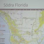 Karta över nationalparkerna i Florida.